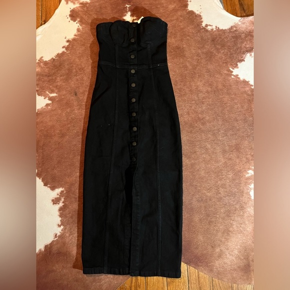 Zara new with tags denim midi dress 
size XS
No flaws - Picture 1 of 8